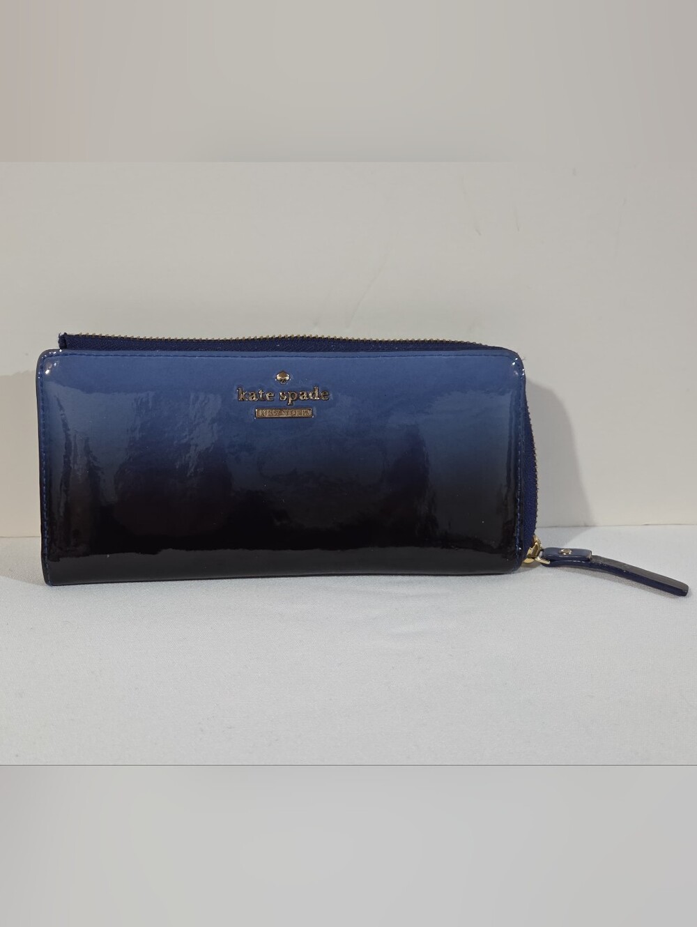 Kate Spade blue-black ombre wallet